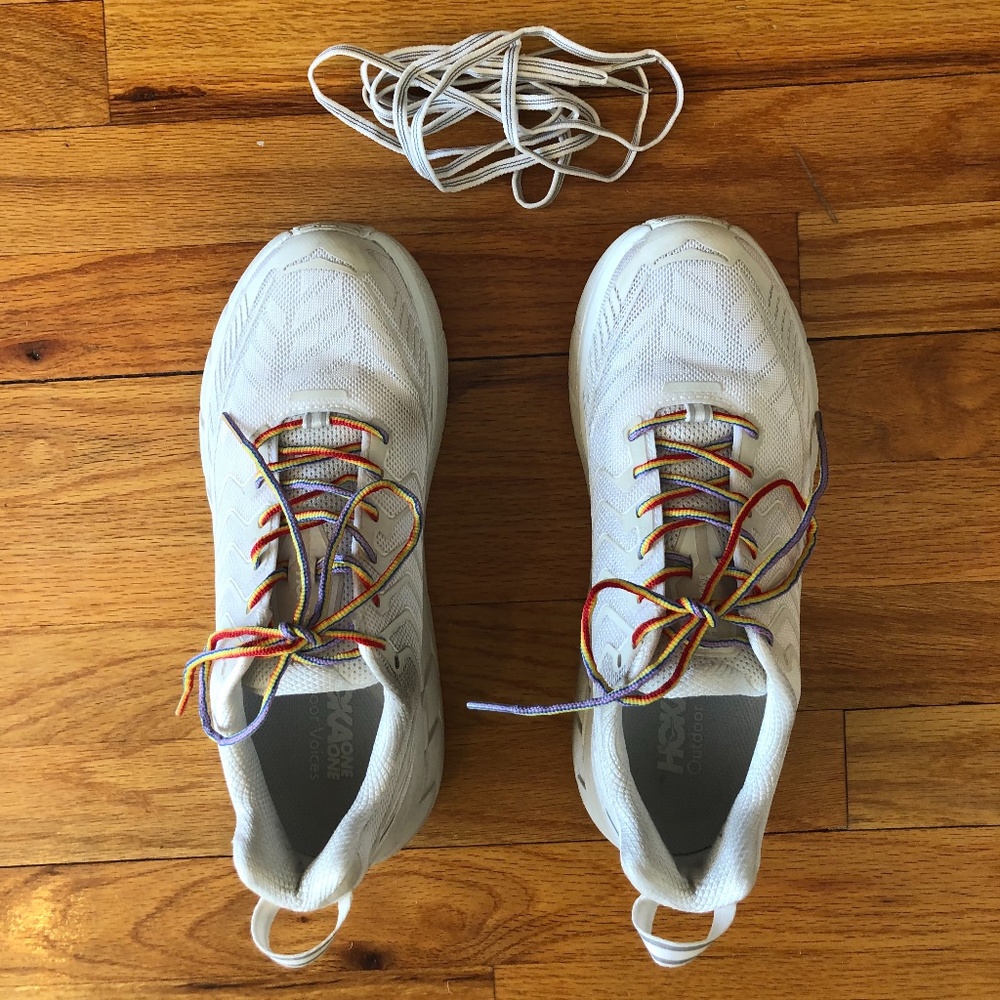 Outdoor Voices x Hoka One One in Cloud